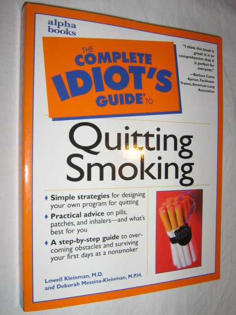 Image for The Complete Idiot's Guide to Quitting Smoking