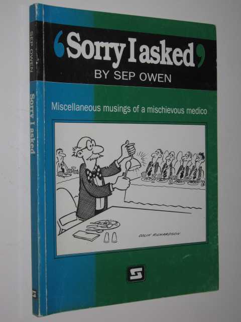 Image for Sorry I Asked