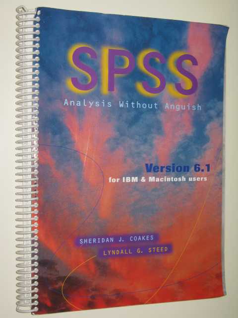 Image for SPSS Analysis Without Anguish 6.1