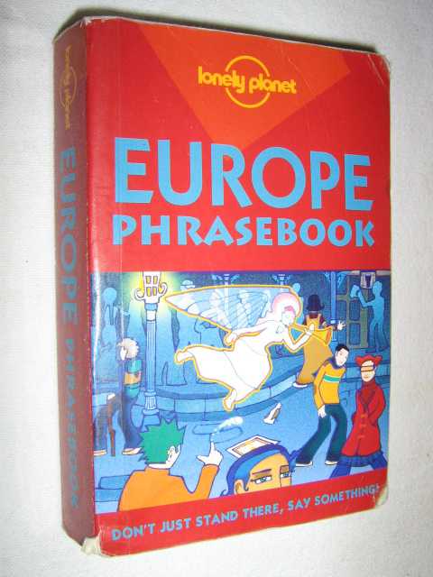 Image for Europe Phrasebook - Lonely Planet Travel Guide Series