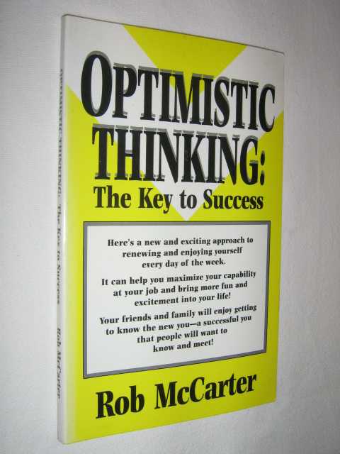 Image for Optimistic Thinking : The Key to Success