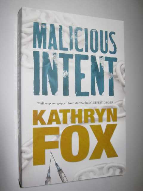 Image for Malicious Intent - Dr Anya Crichton Series #1
