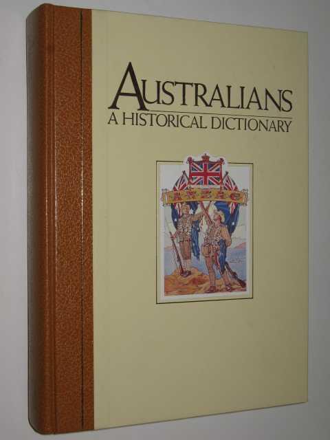Australians, a Historical Dictionary Image for Australians, a Historical Dictionary