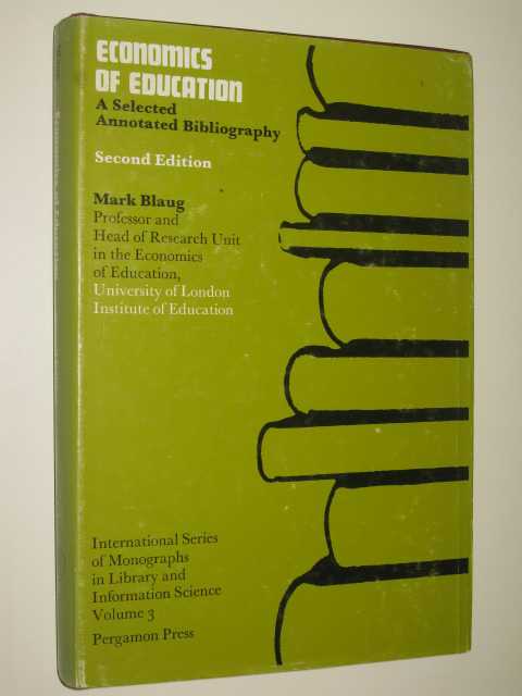 Image for Economics of Education