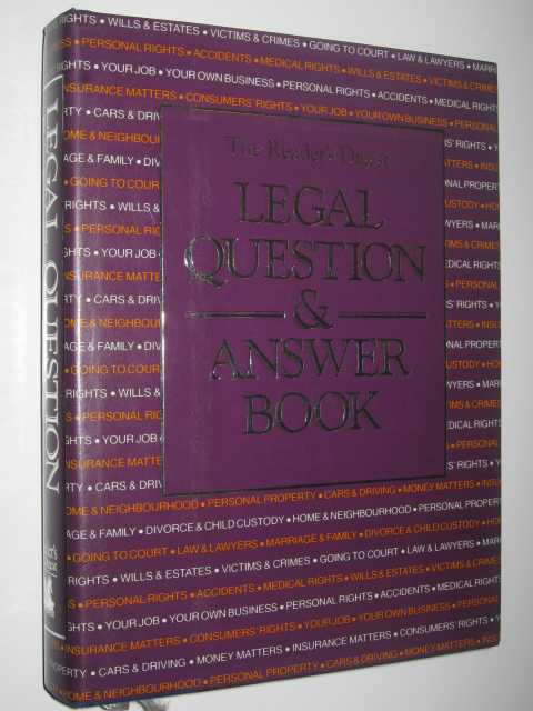 Image for Legal Question & Answer Book