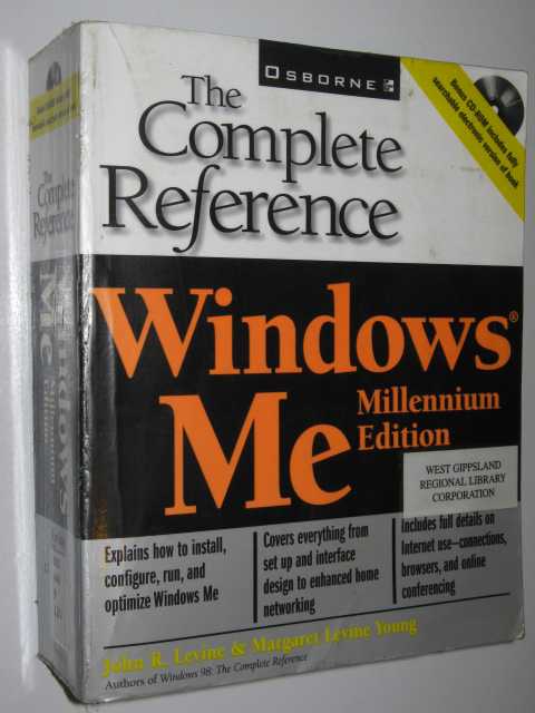 Image for Windows Millennium Edition The Complete Reference