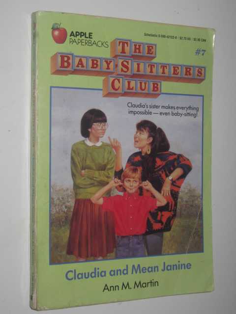 Image for Claudia and Mean Janine - Baby-Sitters Club Series #7
