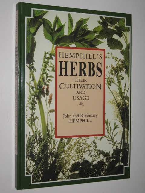 Image for Hemphill's Herbs : Their Cultivation And Usage
