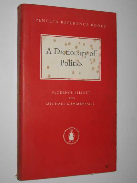 Image for A Dictionary of Politics