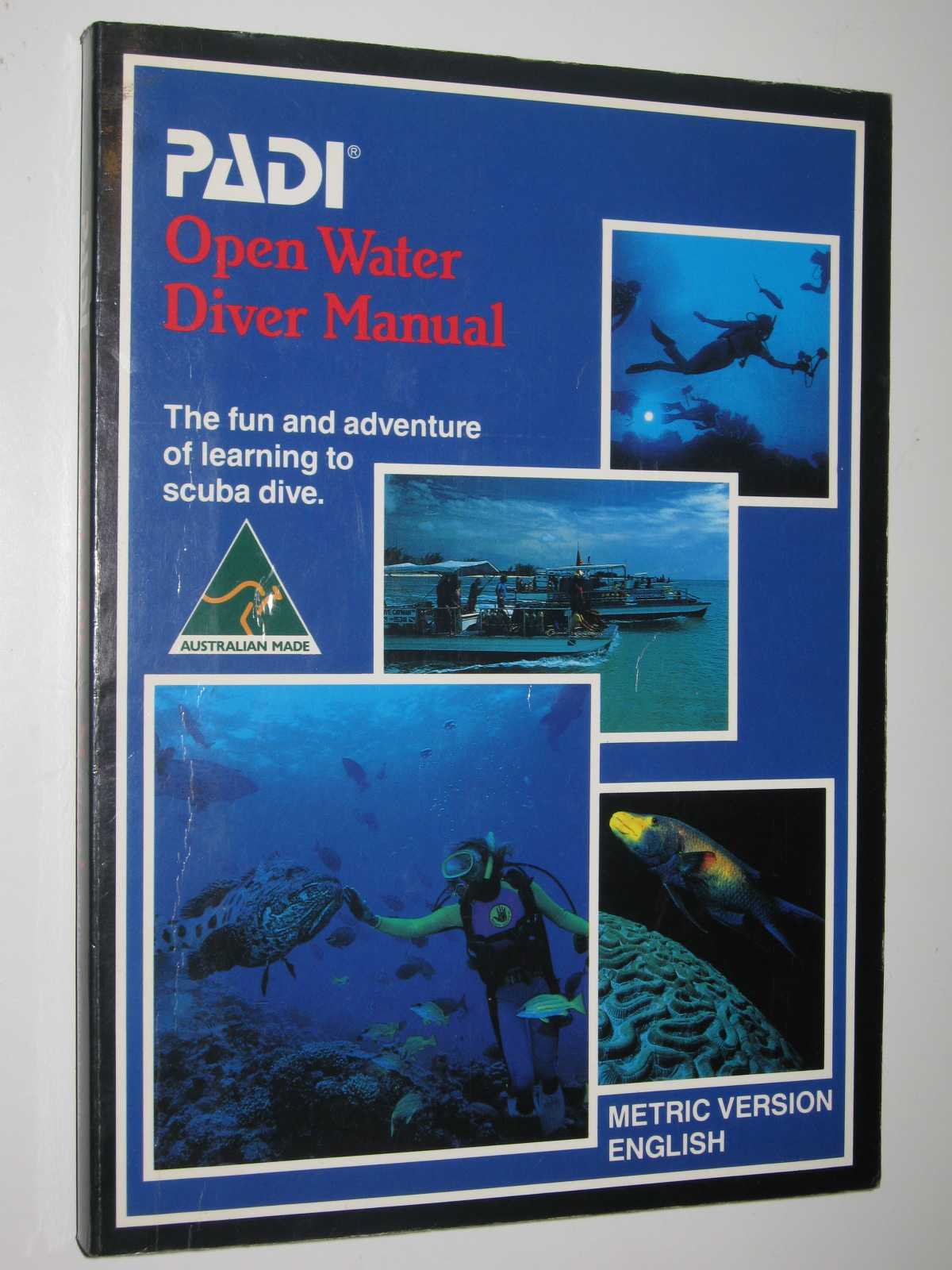 Image for PADI Open Water Diver Manual : Metric Version