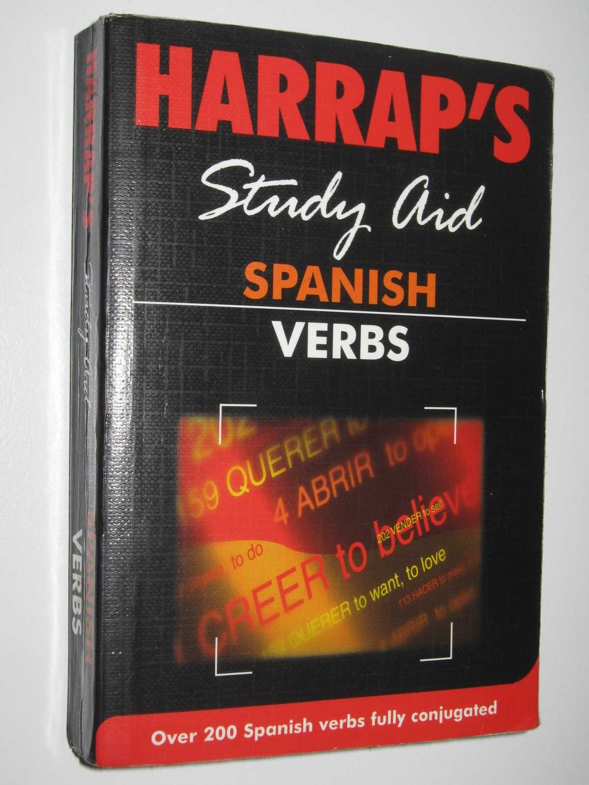 Image for Spanish Verbs : Harrap's Study Aid