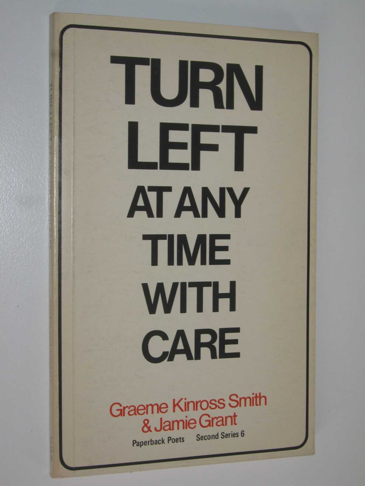 Image for Turn Left At Any Time With Care - Paperback Poets Second Series #6