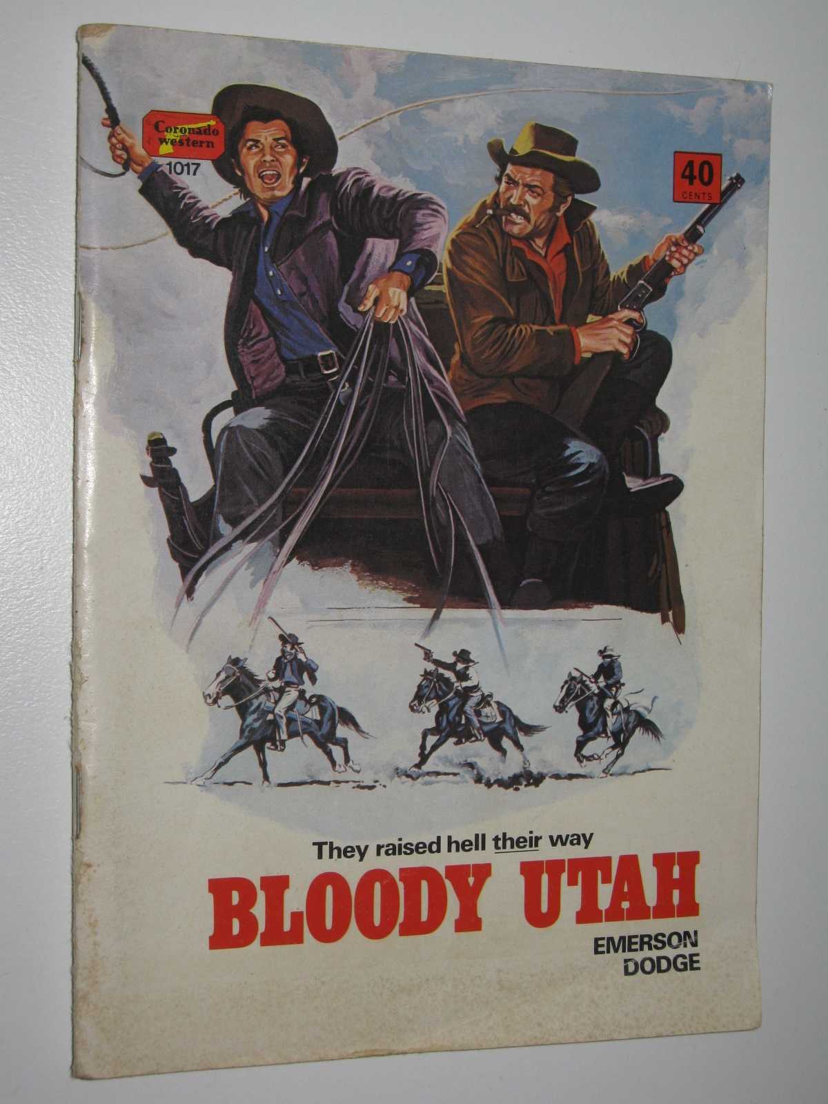 Bloody Utah - Coronado Western Series #1017 Image for Bloody Utah - Coronado Western Series #1017