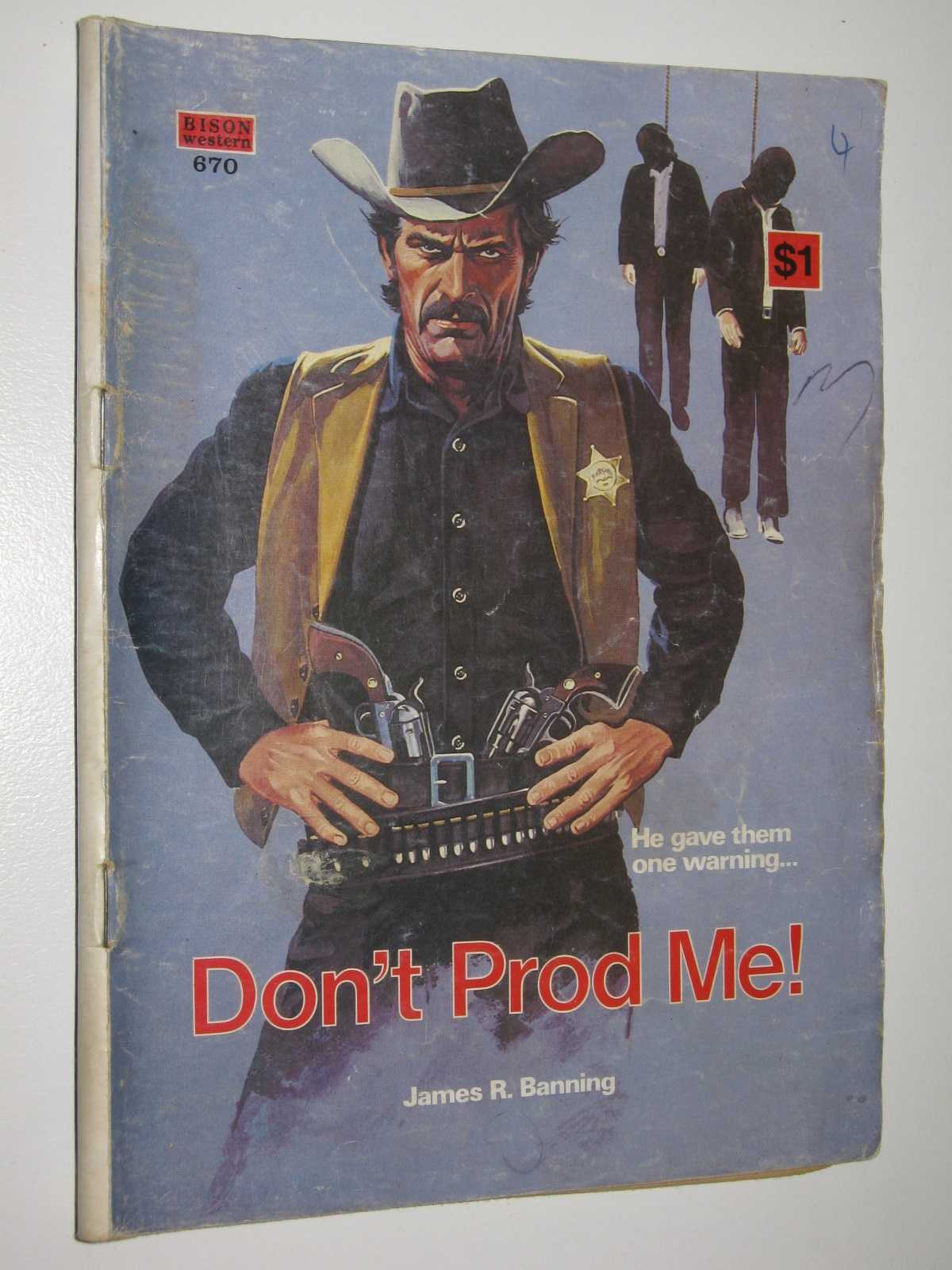 Don't Prod Me! - Bison Western Series #670 Image for Don't Prod Me! - Bison Western Series #670