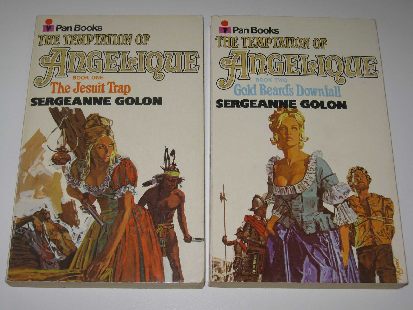 Image for The Temptation of Angelique Volumes 1 & 2 : The Jesuit Trap + Gold Beard's Downfall